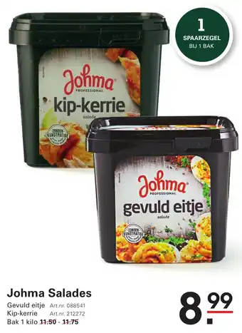 Sligro Johma Salades aanbieding