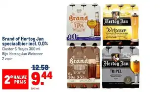 Makro Brand of Hertog Jan speciaalbier incl. 0.0% aanbieding