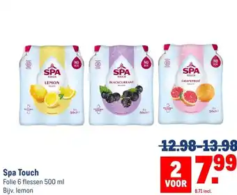 Makro Spa Touch aanbieding