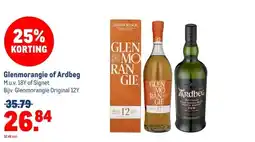 Makro Glenmorangie of Ardbeg aanbieding