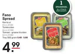 Sligro Fano Spread aanbieding