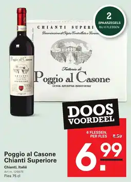 Sligro Poggio al Casone Chianti Superiore aanbieding