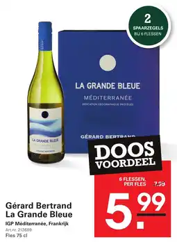Sligro Gérard Bertrand La Grande Bleue aanbieding