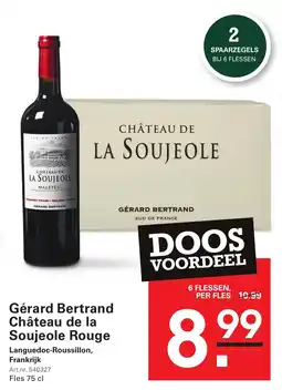 Sligro Gérard Bertrand Château de la Soujeole Rouge aanbieding