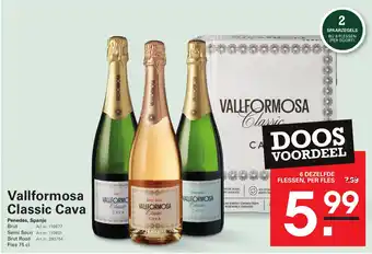 Sligro Vallformosa Classic Cava aanbieding