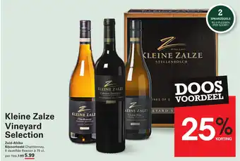 Sligro Kleine Zalze Vineyard Selection aanbieding