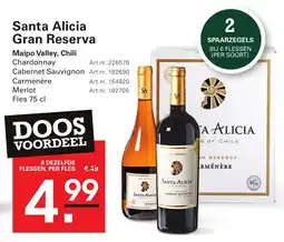 Sligro Santa Alicia Gran Reserva aanbieding