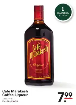 Sligro Café Marakesh Coffee Liqueur aanbieding