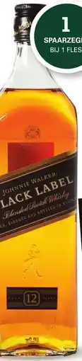 Sligro Johnnie Walker Blended Scotch Whisky Black Label aanbieding