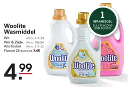 Sligro Woolite Wasmiddel aanbieding