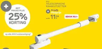 Praxis Axa Telescopische Raamuitzetter aanbieding