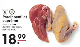 Sligro Parelhoenfilet suprême aanbieding