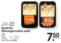 Sligro SmitVis Warmgerookte zalm aanbieding