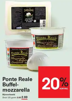 Sligro Ponte Reale Buffel mozzarella aanbieding