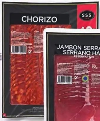 Sligro Subirats Vleeswaren Gesneden chorizo aanbieding
