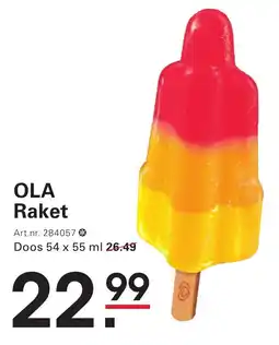 Sligro OLA Raket aanbieding
