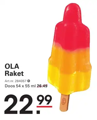 Sligro OLA Raket aanbieding