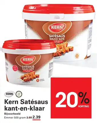 Sligro Kern Satésaus kant en klaar aanbieding