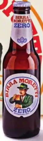 Sligro Birra Moretti Zero aanbieding
