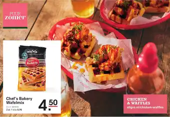 Sligro Chef's Bakery Wafelmix aanbieding