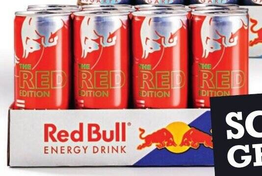 Red Bull Watermelon Edition 12 x 25 cl aanbieding bij Sligro € 12,99