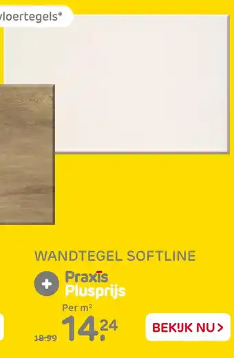 Praxis Wandtegel Softline aanbieding