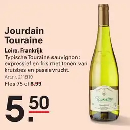 Sligro Jourdain Touraine aanbieding