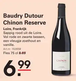 Sligro Baudry Dutour Chinon Reserve aanbieding