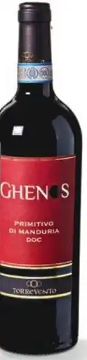 Sligro Torrevento Ghenos Primitivo di Manduria aanbieding