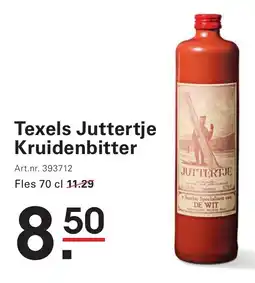 Sligro Texels Juttertje Kruidenbitter aanbieding