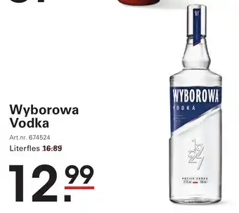 Sligro Wyborowa Vodka aanbieding
