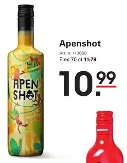 Sligro Apenshot aanbieding
