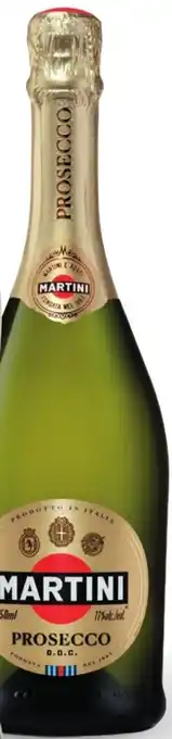 Sligro Martini Prosecco aanbieding