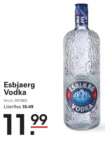 Sligro Esbjaerg Vodka aanbieding