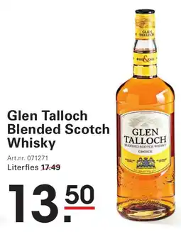 Sligro Glen Talloch Blended Scotch Whisky aanbieding
