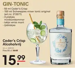Sligro Ceder's Crisp Alcoholvrij aanbieding