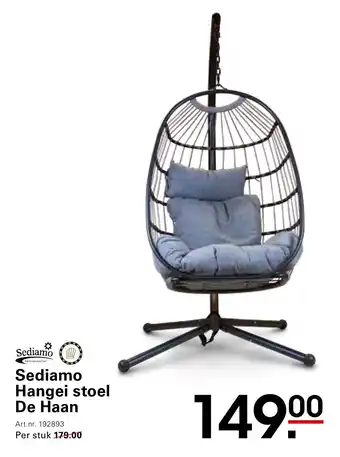 Sligro Sediamo herecameubilair aanbieding