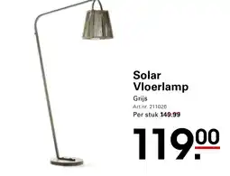 Sligro Solar Vloerlamp aanbieding