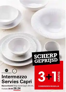 Sligro Intermezzo Servies Capri aanbieding