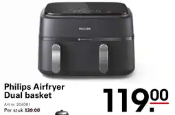 Sligro Philips Airfryer Dual basket aanbieding