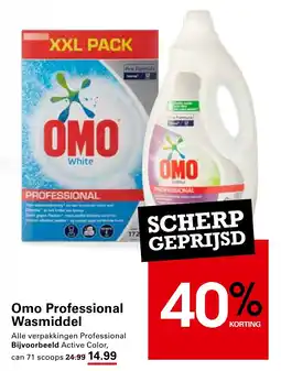 Sligro Omo Professional Wasmiddel aanbieding