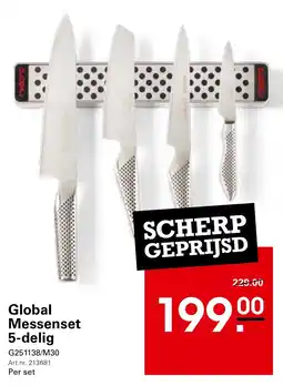 Sligro Global Messenset aanbieding