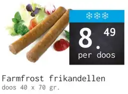 Naanhof Farmfrost frikandellen aanbieding