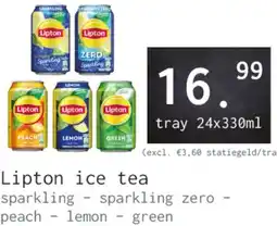 Naanhof Lipton ice tea aanbieding
