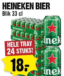 Dirck 3 Heineken bier aanbieding