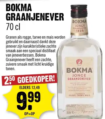 Dirck 3 Bokma graanjenever aanbieding