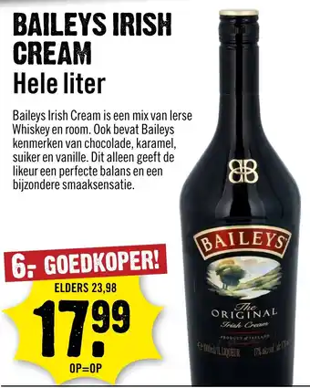 Dirck 3 Baileys irish cream aanbieding