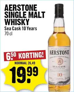Dirck 3 Aerstone single malt whisky sea cask 10 years aanbieding