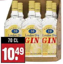Dirck 3 London dry gin aanbieding