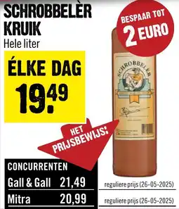 Dirck 3 Schrobbeler kruik aanbieding